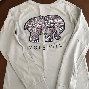 Ivory Ella long sleeve T-shirt